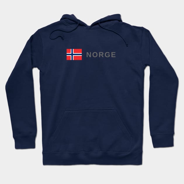 Norge Norway Hoodie by tshirtsnorway